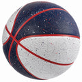 Ballon de basket extérieur robuste Bleu/Blanc/Rouge