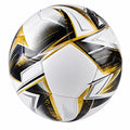 Ballon de Football Taille 5 Blanc Noir Doré Design Moderne
