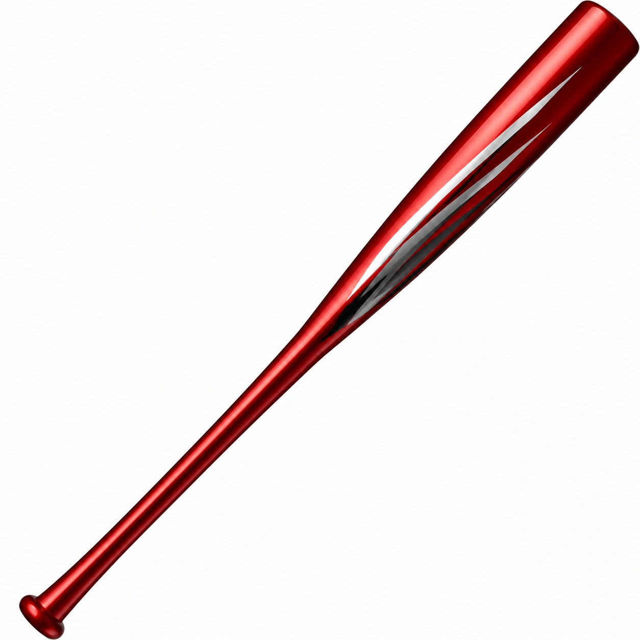Batte de baseball en aluminium rouge léger pour adultes