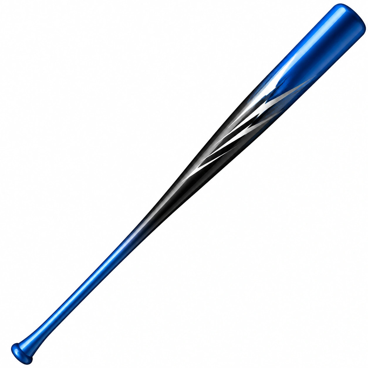 Batte de baseball en aluminium bleu/noir