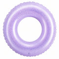 Bouée Gonflable Pailletée Violette 90cm