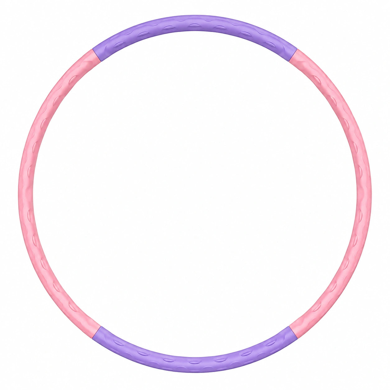 Cerceau de Fitness Hula Hoop Rose et Violet - 100 cm, 0.80 kg