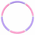 Cerceau de Fitness Amovible 100 cm Rose et Violet