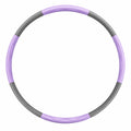 Cerceau de Fitness Amovible 95cm Violet/Gris