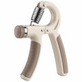Pince de musculation ajustable 5-60 kg beige et marron